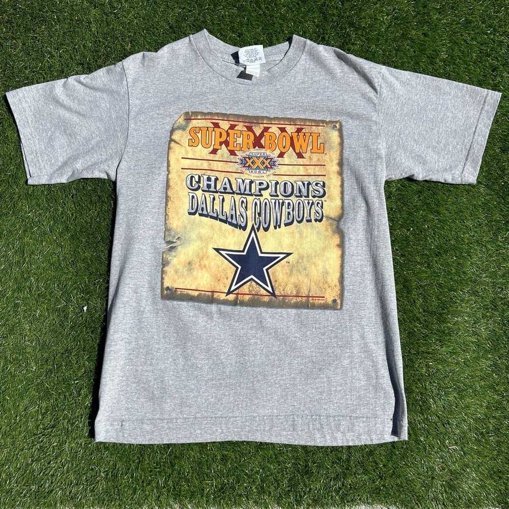 Vintage 90’s NFL Dallas Cowboys Superbowl T Shirt - image 2