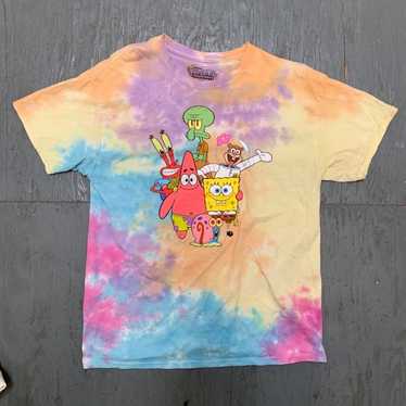 SpongeBob SquarePants Tie Dye Shirt Bikini Bottom… - image 1