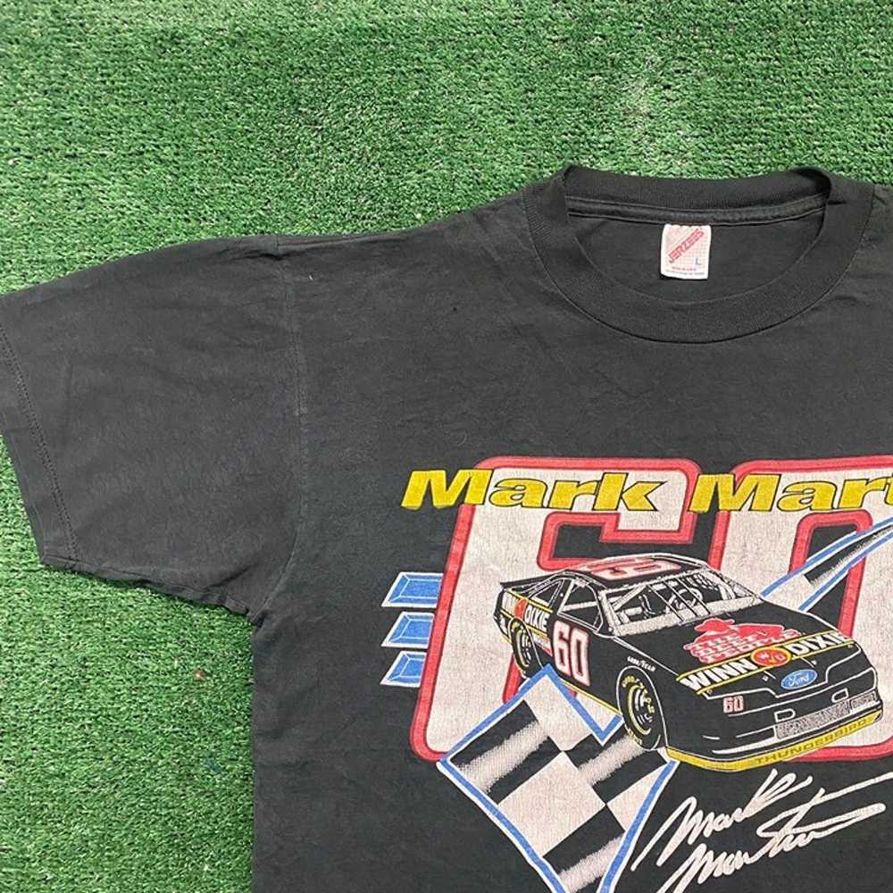 Vintage 90s Essential Mark Martin NASCAR Single S… - image 2
