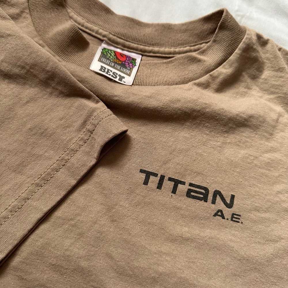 Vintage Titan A.E. Movie promo tee L - image 1