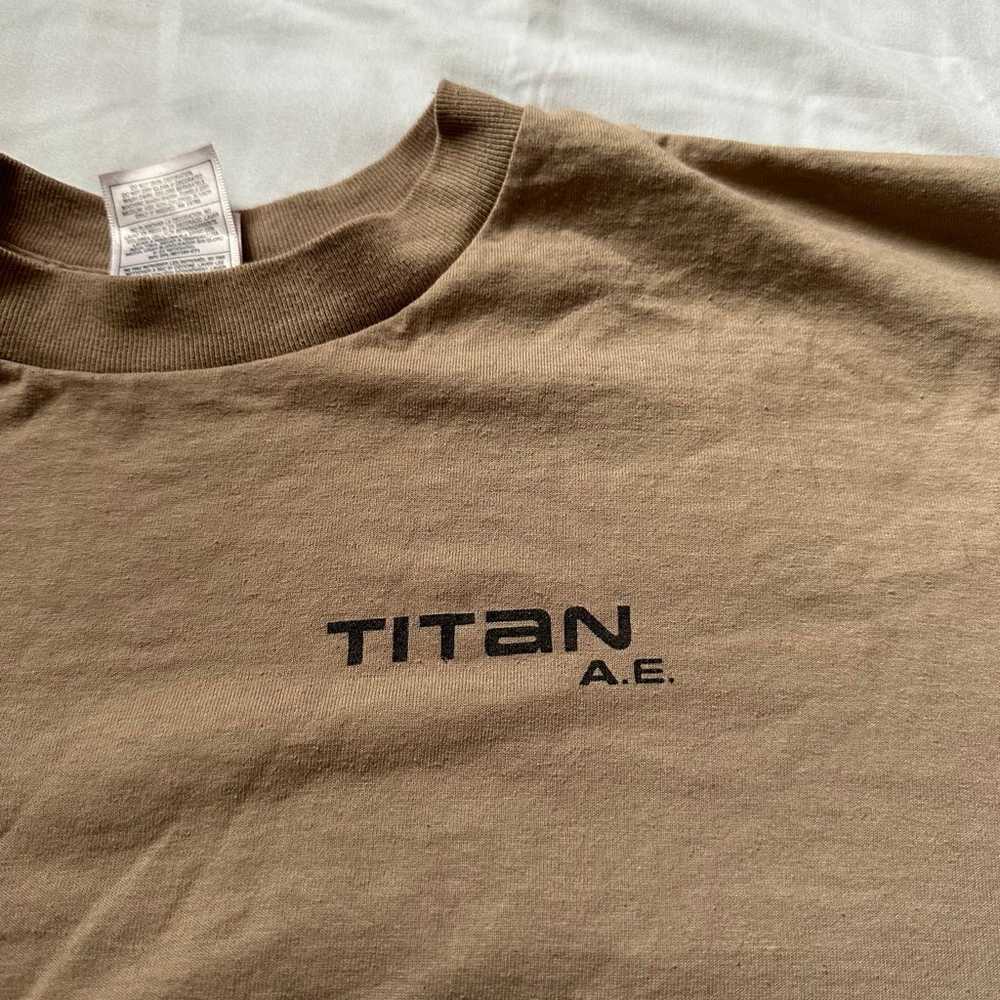 Vintage Titan A.E. Movie promo tee L - image 3