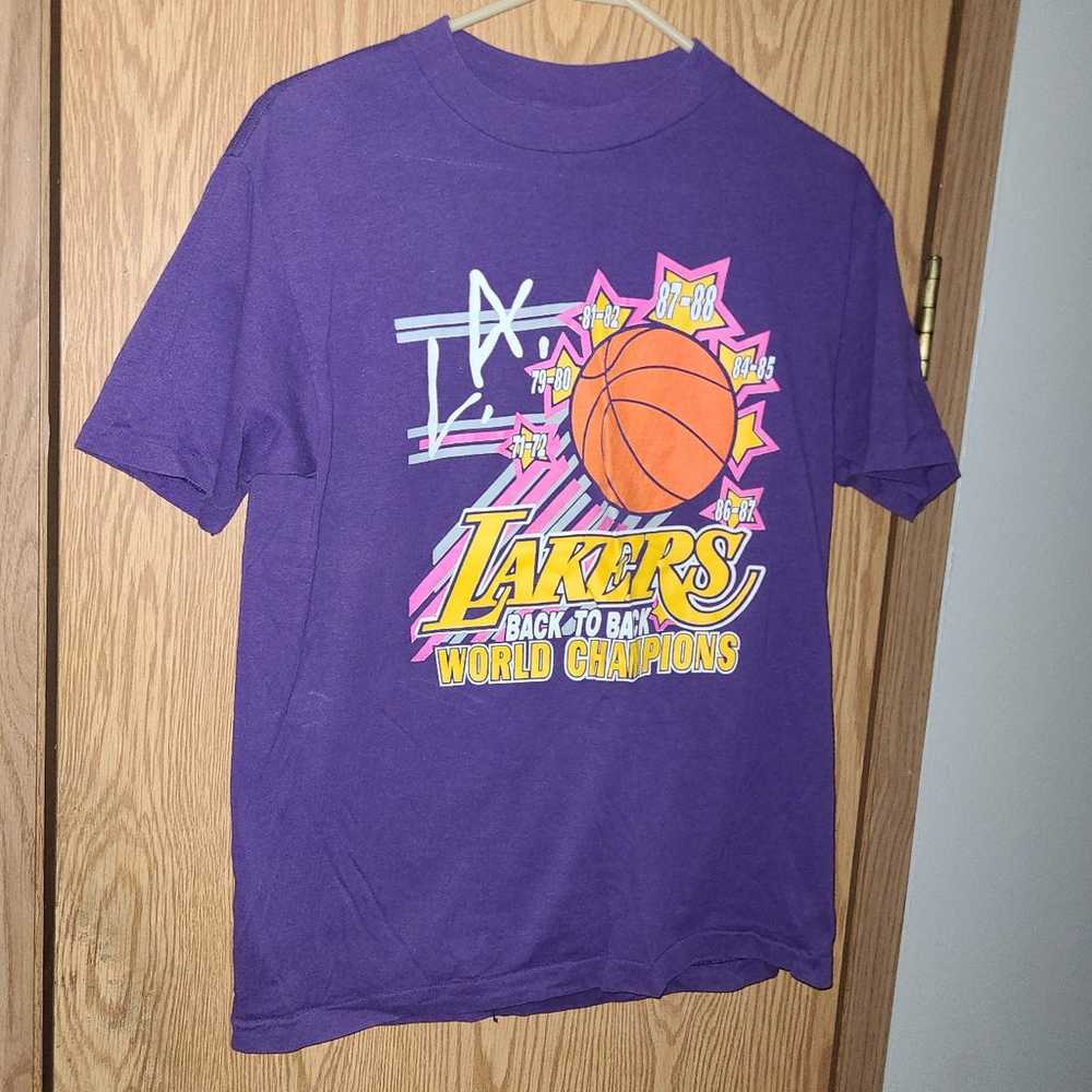Vintage Los Angeles Lakers shirt mens L - image 1