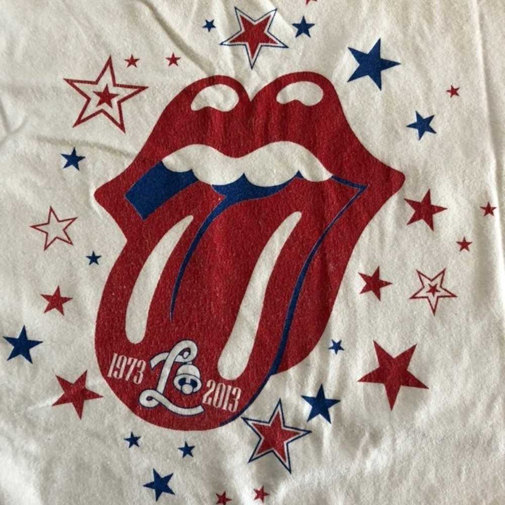 Rolling Stones 3/4 Sleeve Shirt Baseball Rock Rol… - image 2