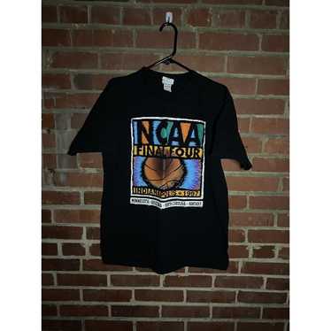 VINTAGE 1997 90s NCAA FINAL FOUR Basketball Shirt… - image 1