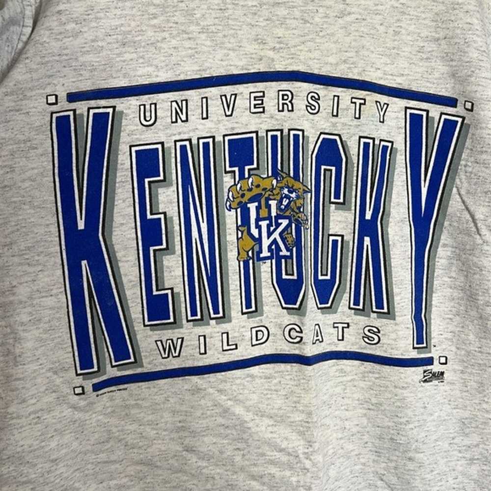 Vintage Kentucky wildcats ringer t-shirt - image 2