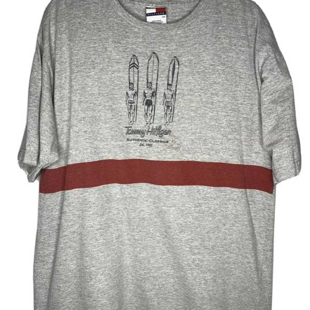 Vintage Tommy Hilfiger T Shirt Mens L - image 1