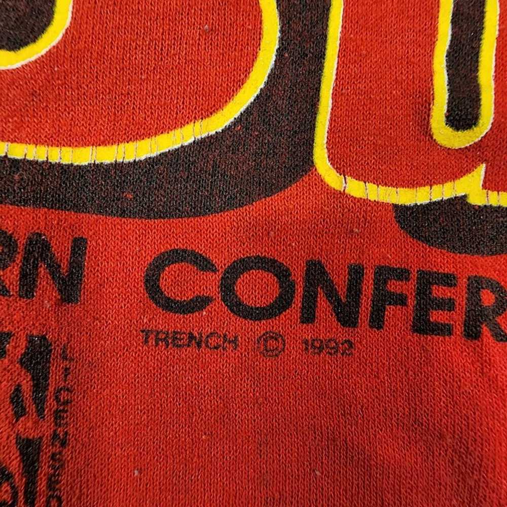 Vintage Made in USA Trench 1992 Chicago Bulls NBA… - image 3