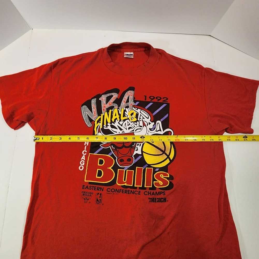 Vintage Made in USA Trench 1992 Chicago Bulls NBA… - image 6