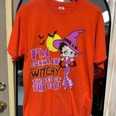 Vintage Betty Boop Halloween Shirt