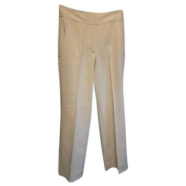 Victoria Beckham Trousers Cotton in Cream - image 1