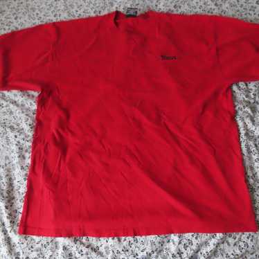 Vintage Yaga red Graphic Cotton T-shirt Adult Size