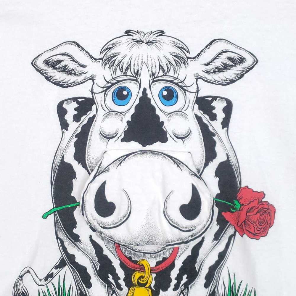 Vintage 90s Everyone Needs Love Moo Cow Valentine… - image 2