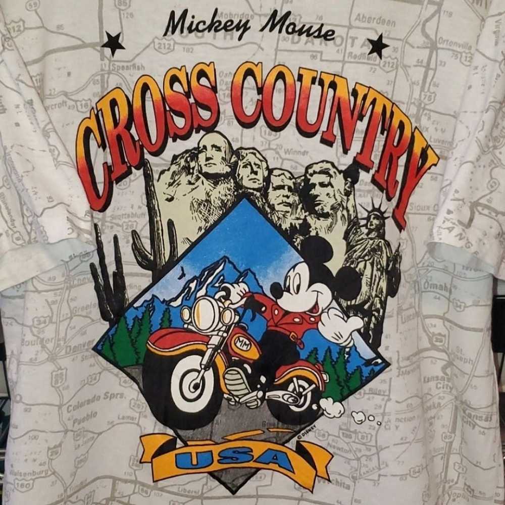 Cross Country Micky USA Tee - image 2