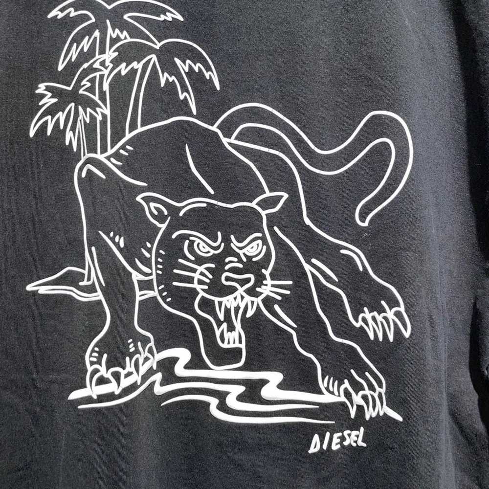 Diesel Mens Vintage Panther T-Shirt Shirt Tee Siz… - image 2