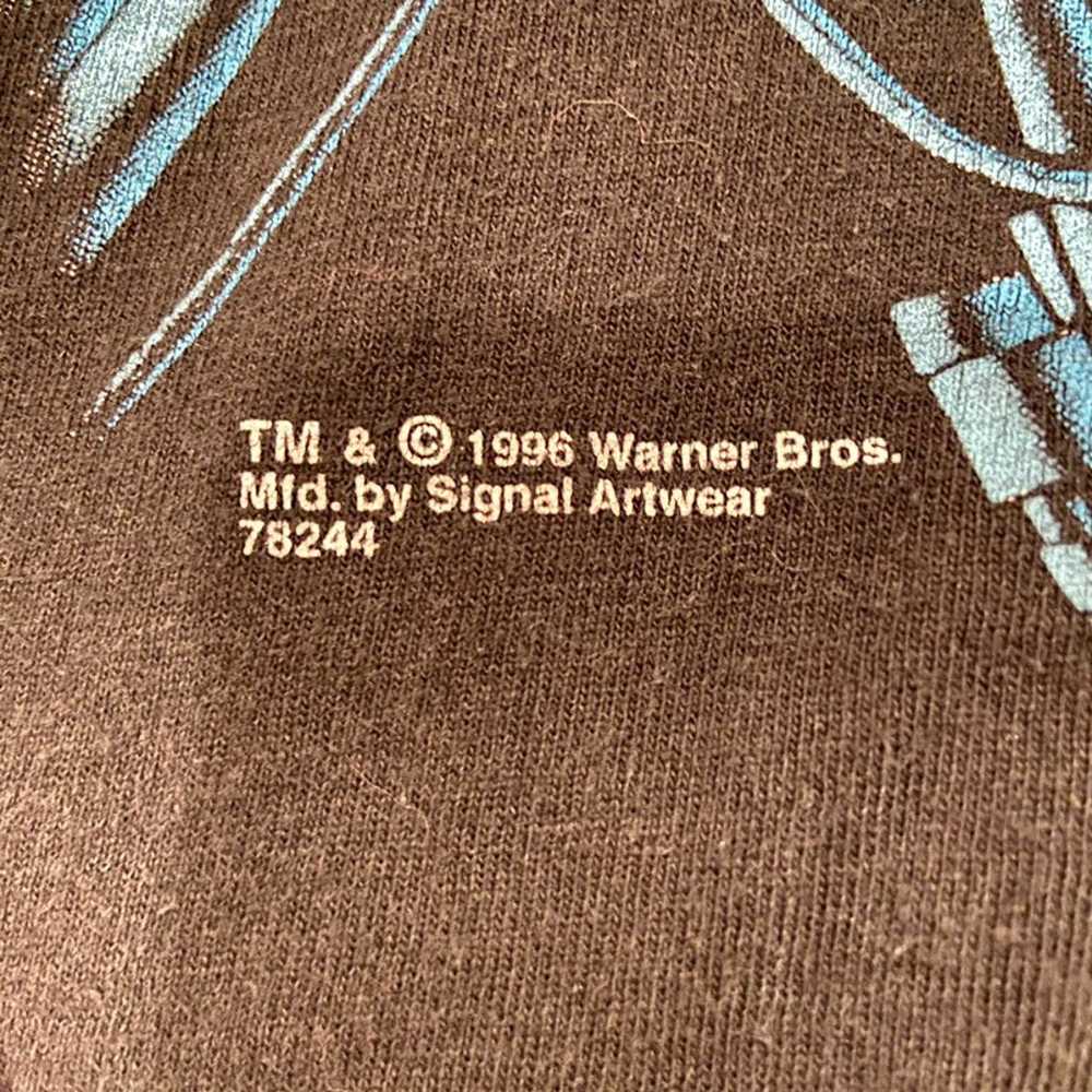 Vintage taz single stitch shirt size L - image 3