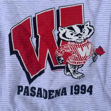 Vintage Wisconsin Badgers Rose bowl 1994