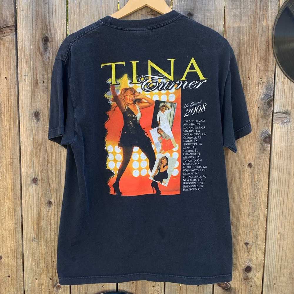 Tina Turner 2008 Tour Shirt - image 3