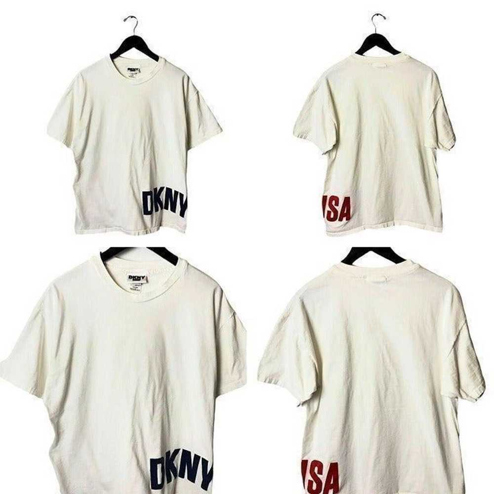 90s Vintage DKNY T Shirt Donna Karan New York NY … - image 1