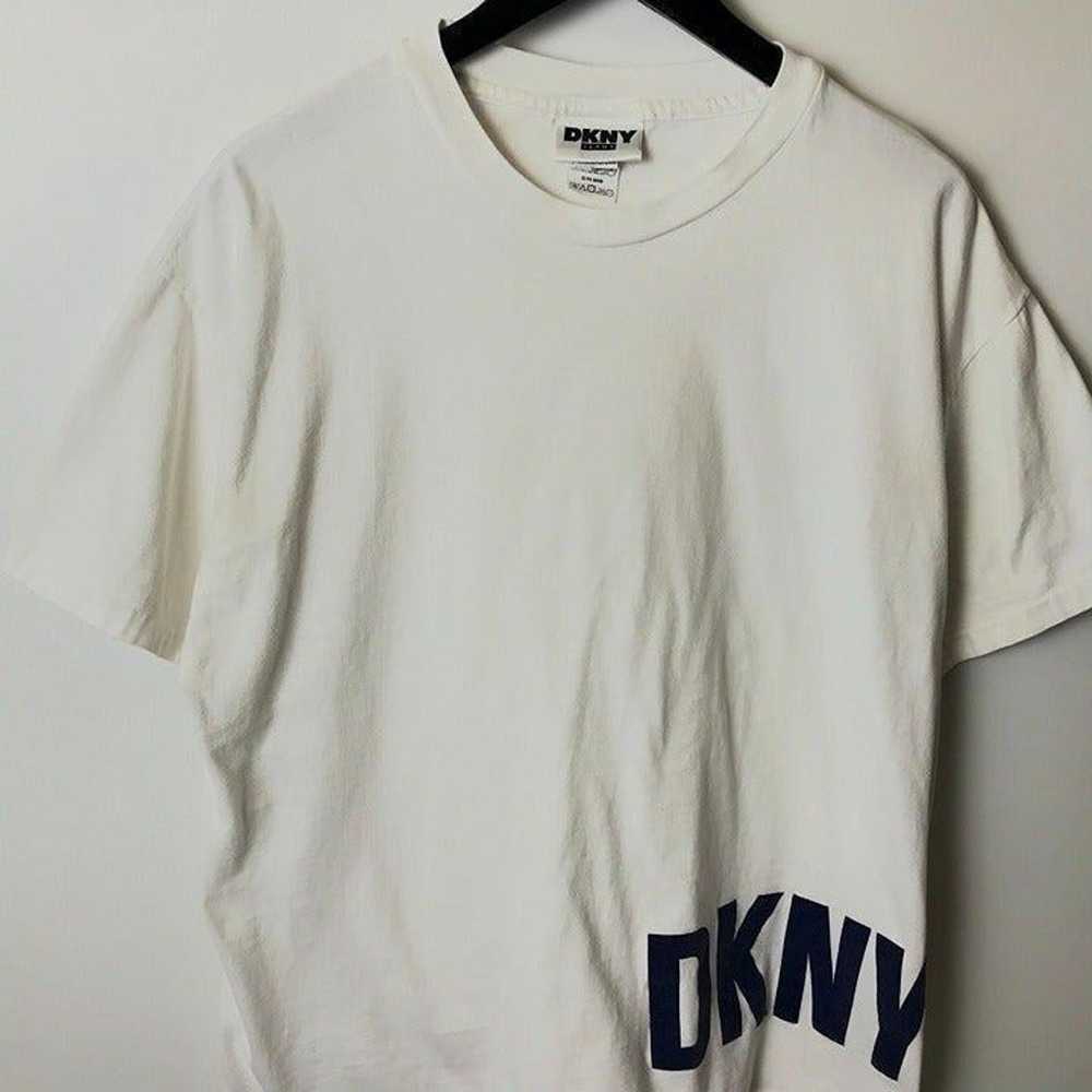 90s Vintage DKNY T Shirt Donna Karan New York NY … - image 7