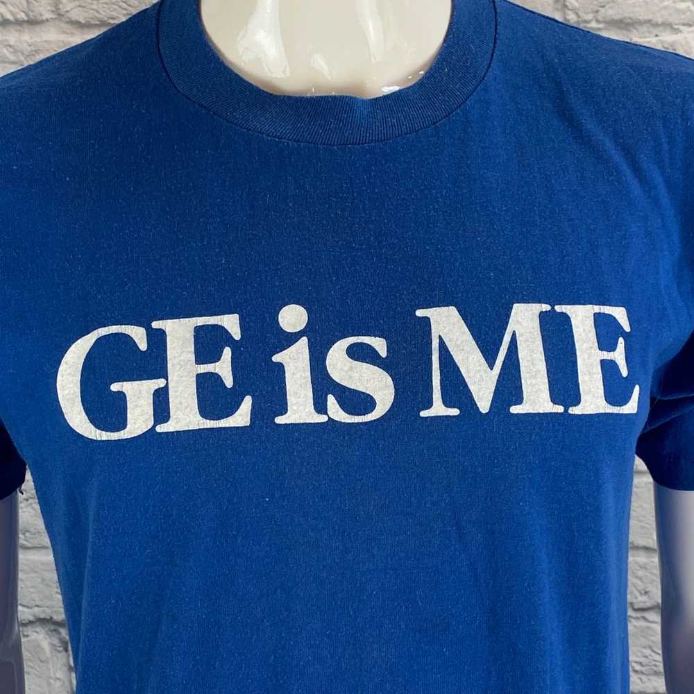 Vintage 1970s GE is Me General Electric Tshirt - image 3