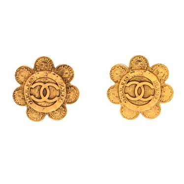 Chanel 2003 Cruise Clear CC Earrings · INTO