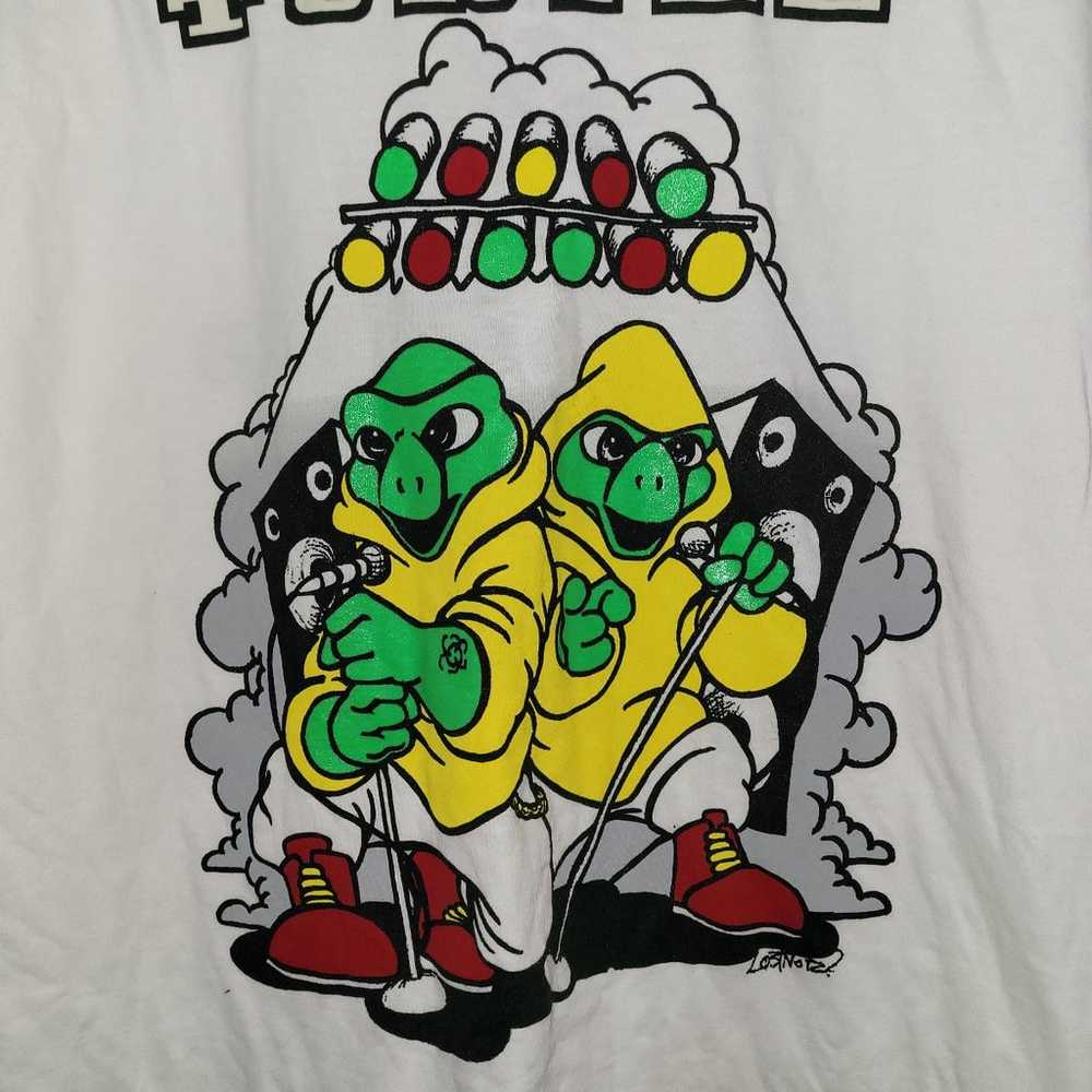 Vintage Rap Duo Group Ninja Turtles Graphic Desig… - image 4