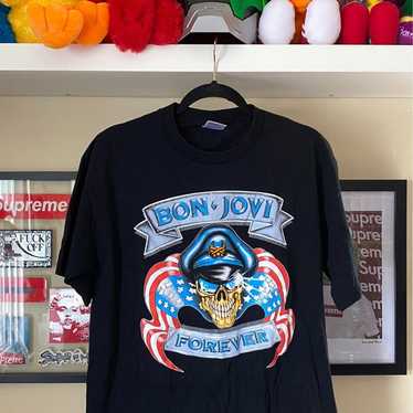 Vintage 90s Jon Bon Jovi Skull Shirt