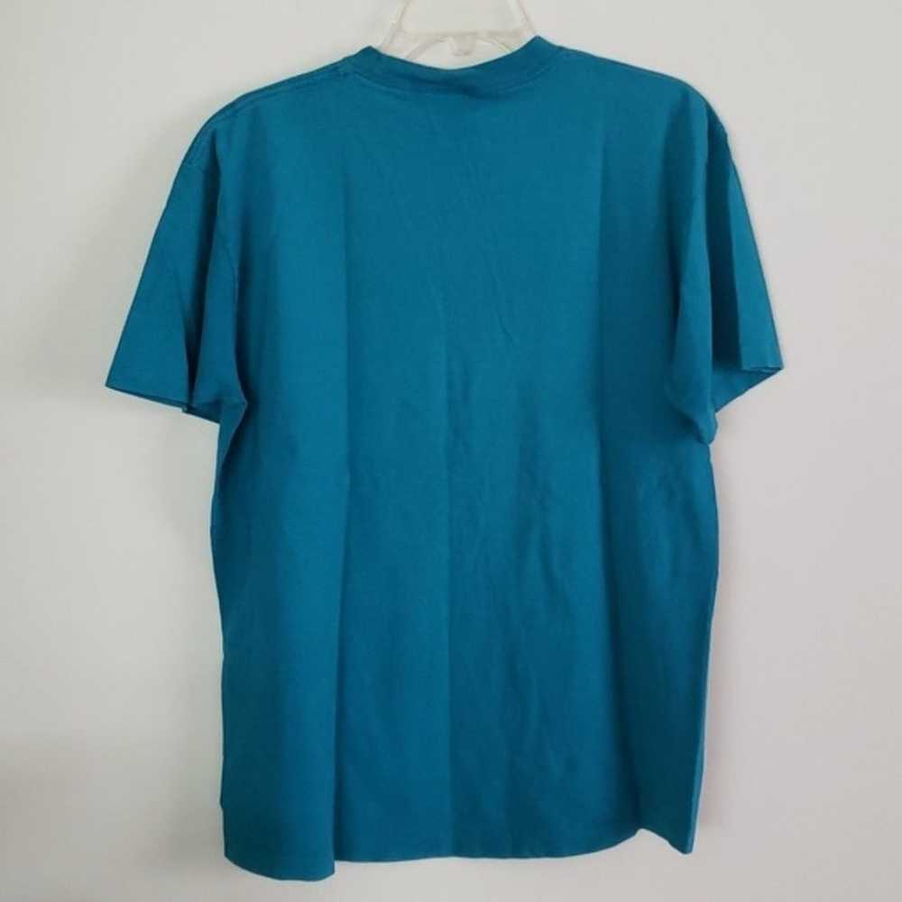 Rare Vintage 89-96 Adidas T shirt, made in USA, b… - image 7
