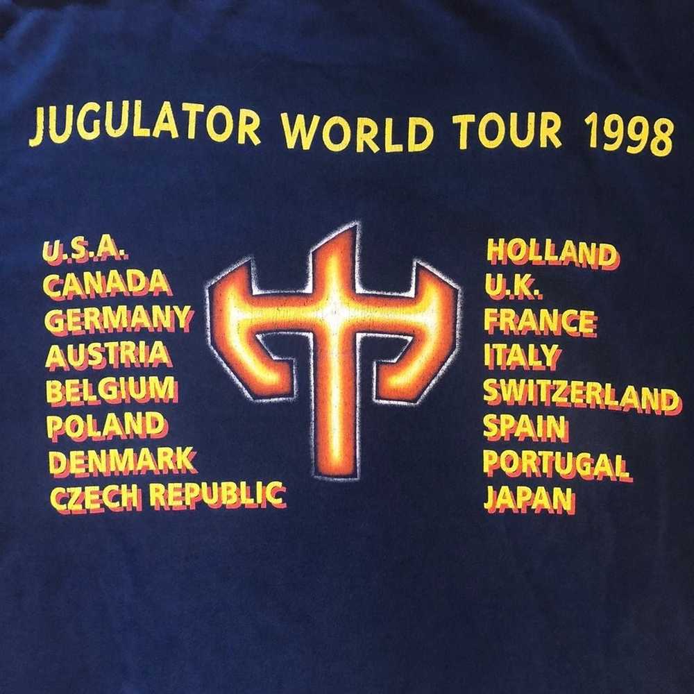 Vintage Judas Priest Jugulator Shirt - image 5