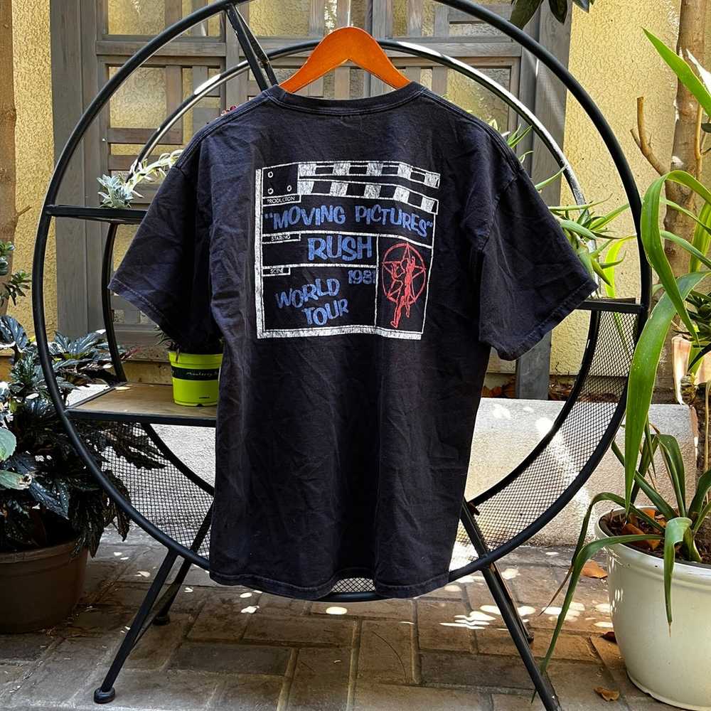 1981 Rush Moving Pictures Tour Tee - image 5