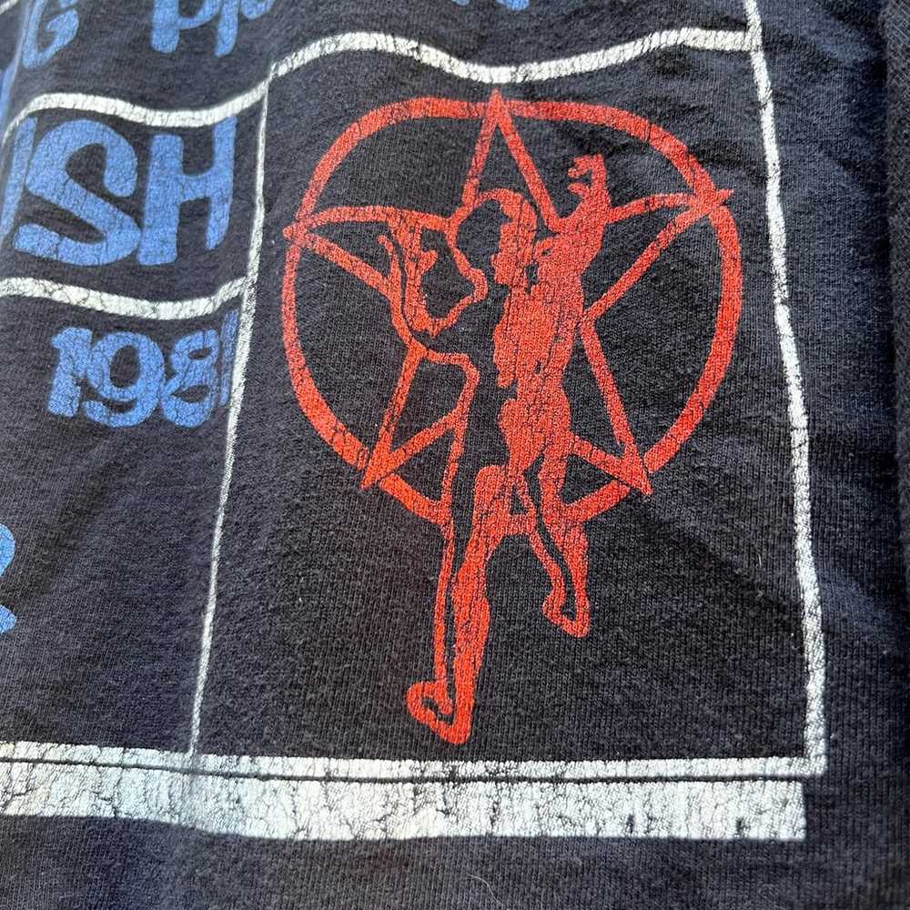 1981 Rush Moving Pictures Tour Tee - image 8