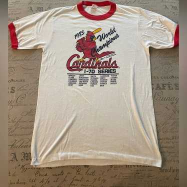 Rare Vintage 1985 St Louis Cardinals World Series… - image 1