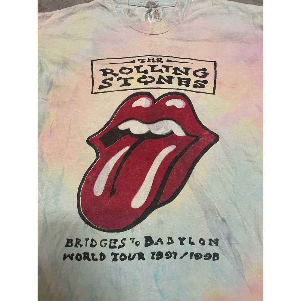 Vintage Rolling Stones 1997 1998 Bridges To Babyl… - image 2