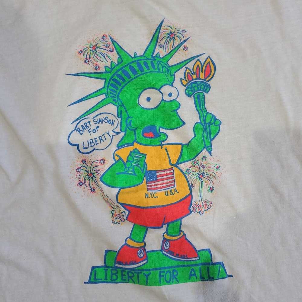 vintage bart Simpson tshirt - image 2