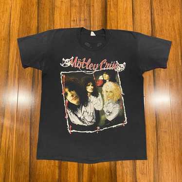 Vintage 80s motley crue t-shirt - Gem