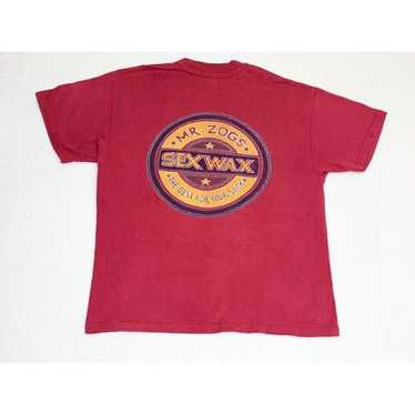 Vintage Single Stitch Hollister Cotton T-Shirt Great Tag Burgandy Large