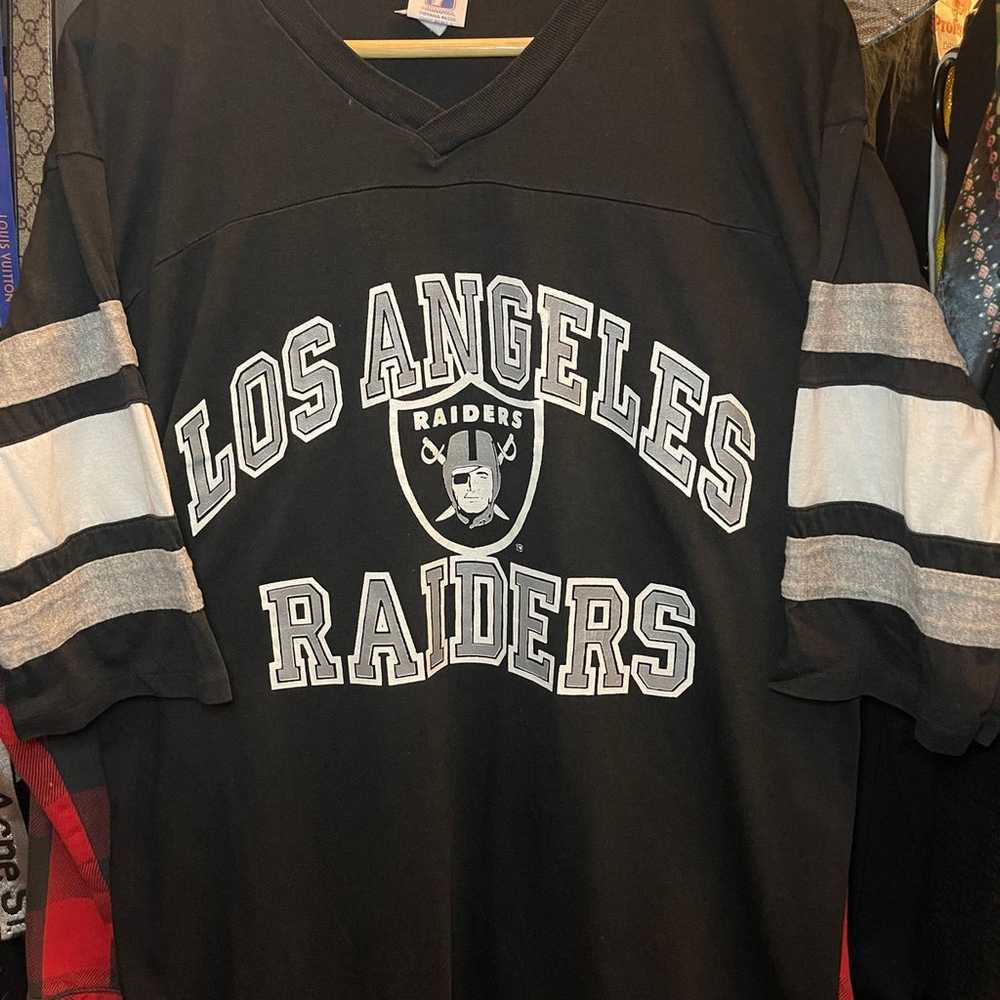 Vintage Los Angeles Raiders Sz L Logo 7 - image 1