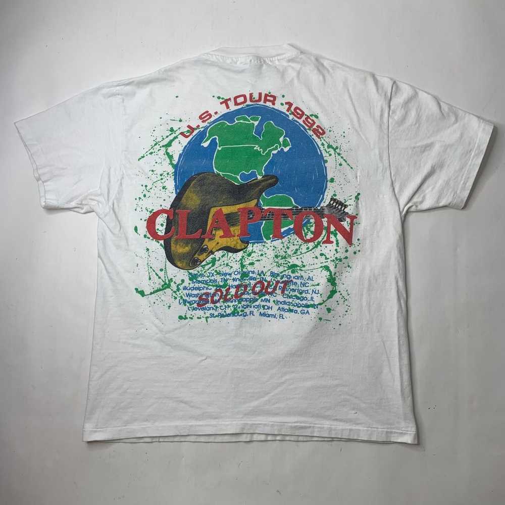 Vintage 1992 Eric Clapton Tears In Heaven Shirt - image 2