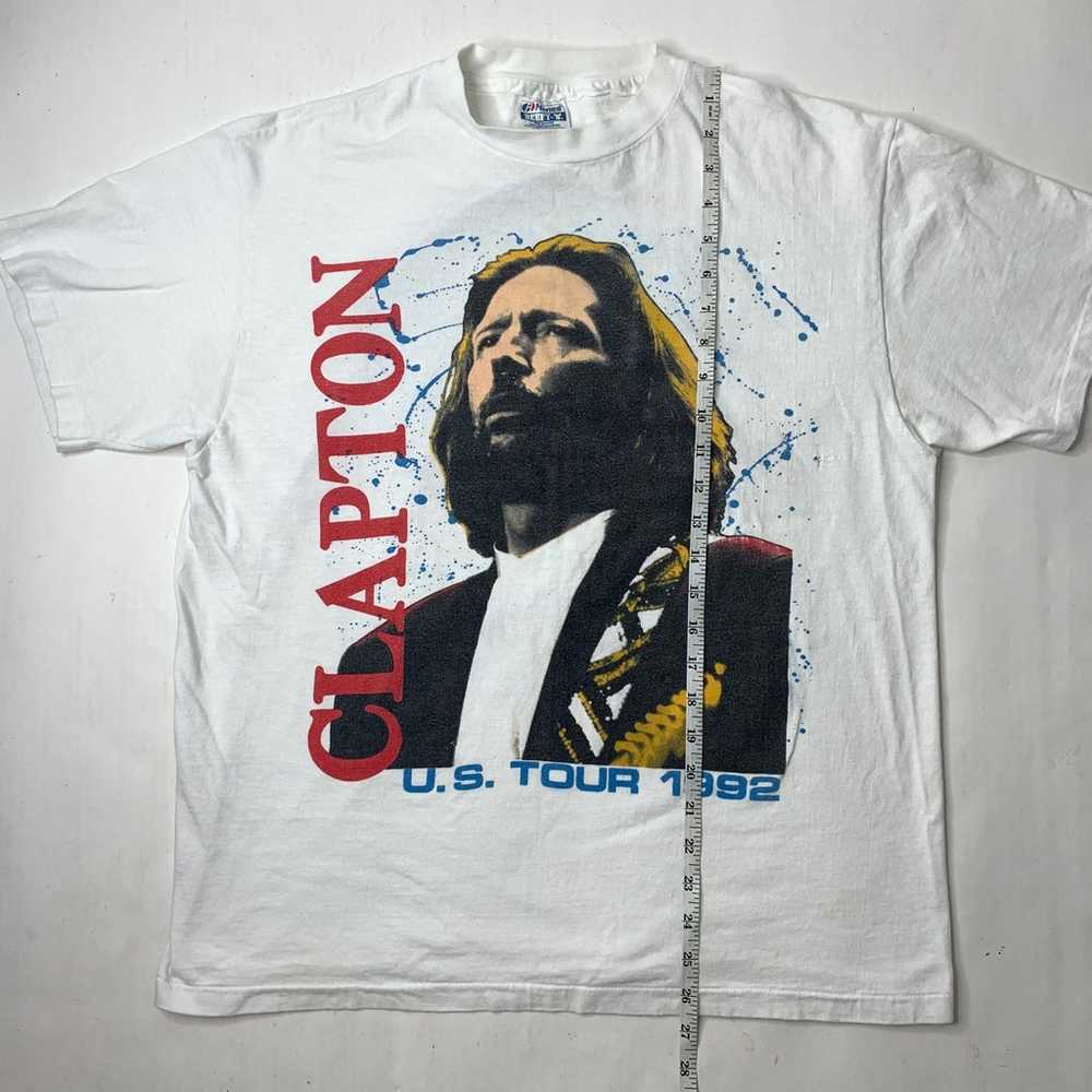 Vintage 1992 Eric Clapton Tears In Heaven Shirt - image 6