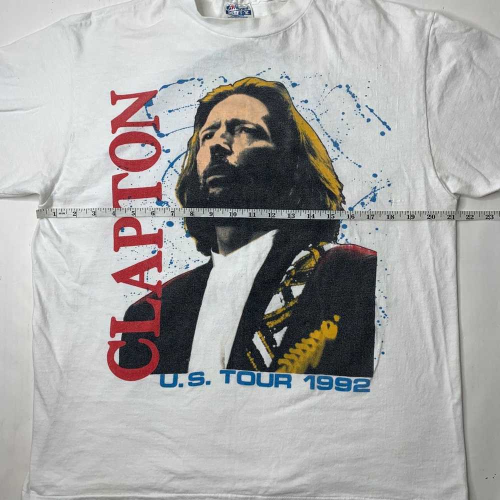 Vintage 1992 Eric Clapton Tears In Heaven Shirt - image 7