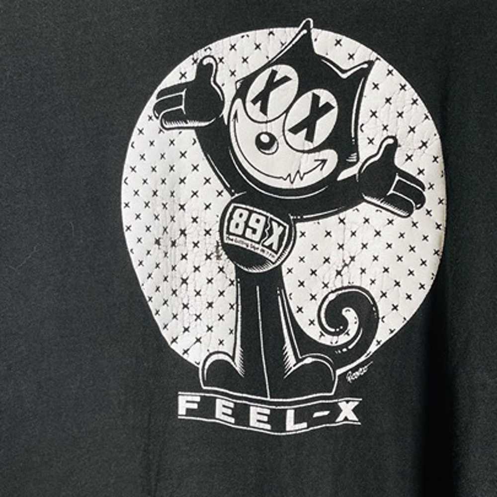 Vintage Felix The Cat 89x Detroit Radio Shirt - image 2
