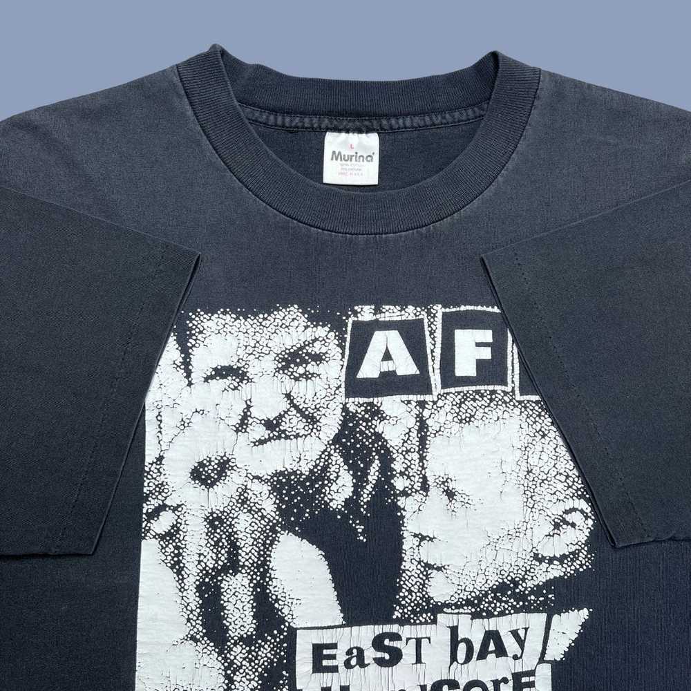 Vintage 1990s AFI East Bay Hardcore Band T-Shirt - image 3