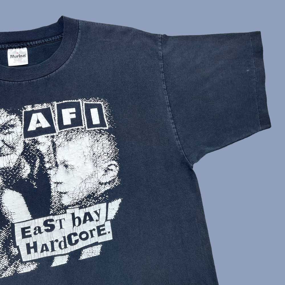 Vintage 1990s AFI East Bay Hardcore Band T-Shirt - image 7
