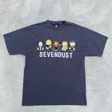 Vintage Sevendust Band Shirt Giant Tag Rare - image 1