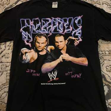 LAU激レア 当時物 WWE jeff hardy ヴィンテージ　Tシャツ　サイズＬ