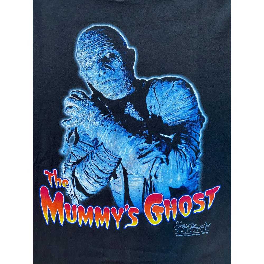1996 - The Mummy’s Ghost Big Face Monster Tee Hal… - image 3
