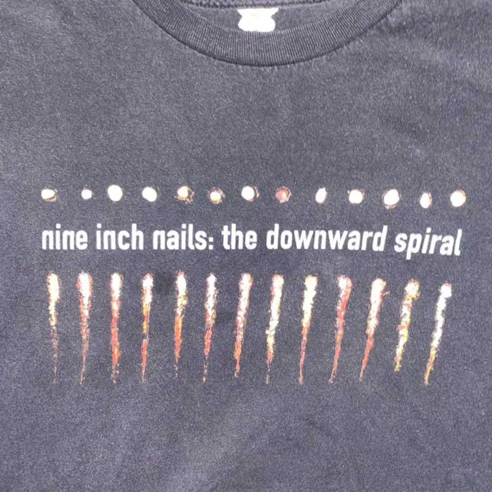 Vintage 1994 Nine Inch Nails The Downward Spiral … - image 3