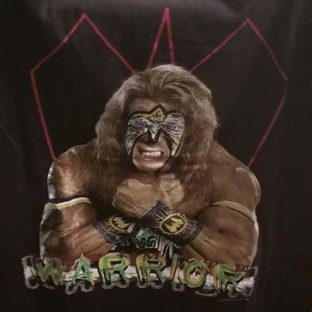 Vintage WWF Ultimate Warrior T-Shirt - image 2