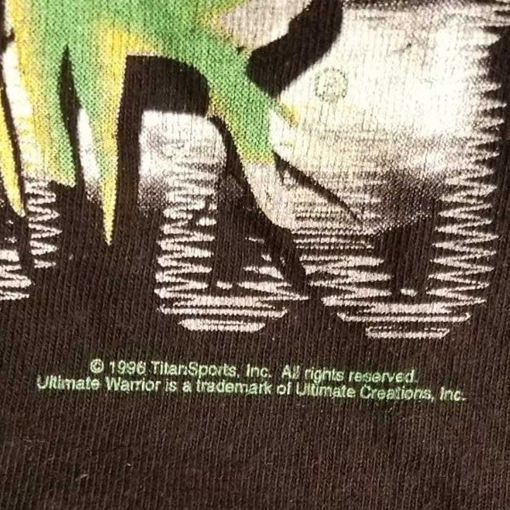 Vintage WWF Ultimate Warrior T-Shirt - image 5