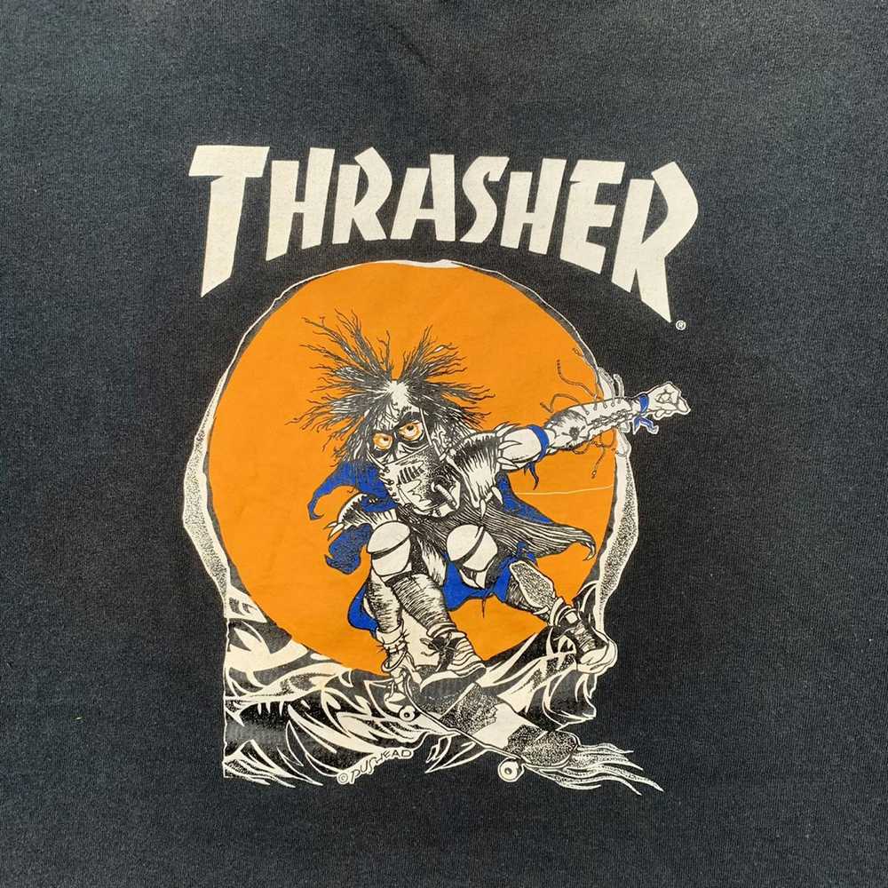 Thrasher × Very Rare × Vintage Vintage 90s Thrash… - image 2